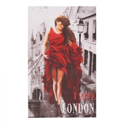 Αγόρασε ΠΙΝΑΚΑΣ ΚΑΜΒΑΣ LONDON WOMAN HM7155.05 120X70X2.5 εκ. σε μοναδική τιμή στο clickforshop.gr