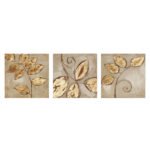 Αγόρασε ΠΙΝΑΚΑΣ ΚΑΜΒΑΣ ΤΡΙΠΤΥΧΟ GOLDEN LEAVES HM7327 90Χ3Χ30 εκ. σε μοναδική τιμή στο clickforshop.gr