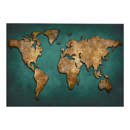 Αγόρασε ΠΙΝΑΚΑΣ ΚΑΜΒΑΣ WORLD MAP HM7197.01 100X3X70 εκ. σε μοναδική τιμή στο clickforshop.gr