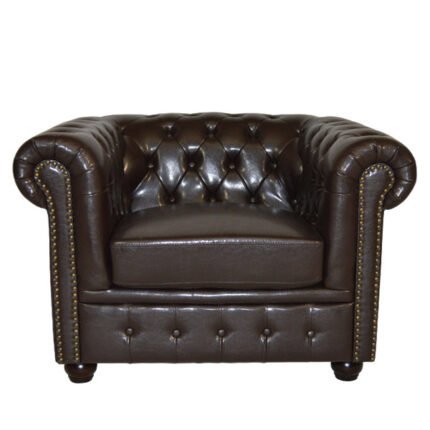 Αγόρασε ΠΟΛΥΘΡΟΝΑ T.CHESTERFIELD POLINA HM3011.01 PU ΣΚΟΥΡΟ ΚΑΦΕ 110x90x73Yεκ. σε μοναδική τιμή στο clickforshop.gr