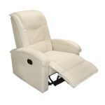 ΠΟΛΥΘΡΟΝΑ RELAX ΜΕ ΜΗΧΑΝΙΣΜΟ MASSAGE ROCCA HM0026.02 PU ΕΚΡΟΥ 80x96x97 εκ. - Image 2