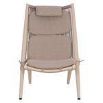 ΠΟΛΥΘΡΟΝΑ RELAX REMUS HM6642.04 ΑΛΟΥΜΙΝΙΟ ΣΑΜΠΑΝΙ-ΣΧΟΙΝΙ OLEFIN ΜΠΕΖ 63x87x94Υεκ. - Image 3