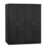 Αγόρασε ΣΕΤ 2 ΤΜΧ ΝΤΟΥΛΑΠΑ 4ΦΥΛΛΗ ZEBRANO 160X42X181 HM11350.01 σε μοναδική τιμή στο clickforshop.gr
