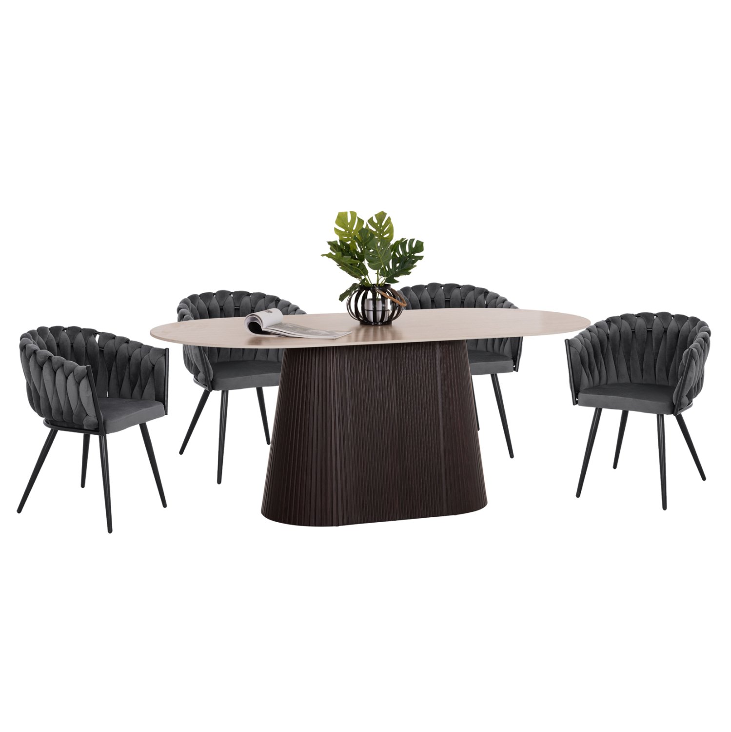 ΣΕΤ ΤΡΑΠΕΖΑΡΙΑΣ 5ΤΜΧ CATER HM12118.01 ΚΕΡΑΜΙΚΟ TOP ΟΒΑΛ--ΓΚΡΙ ΒΕΛΟΥΔΟ Αγόρασε ΣΕΤ ΤΡΑΠΕΖΑΡΙΑΣ 5ΤΜΧ CATER HM12118.01 ΚΕΡΑΜΙΚΟ TOP ΟΒΑΛ--ΓΚΡΙ ΒΕΛΟΥΔΟ σε μοναδική τιμή στο clickforshop.gr