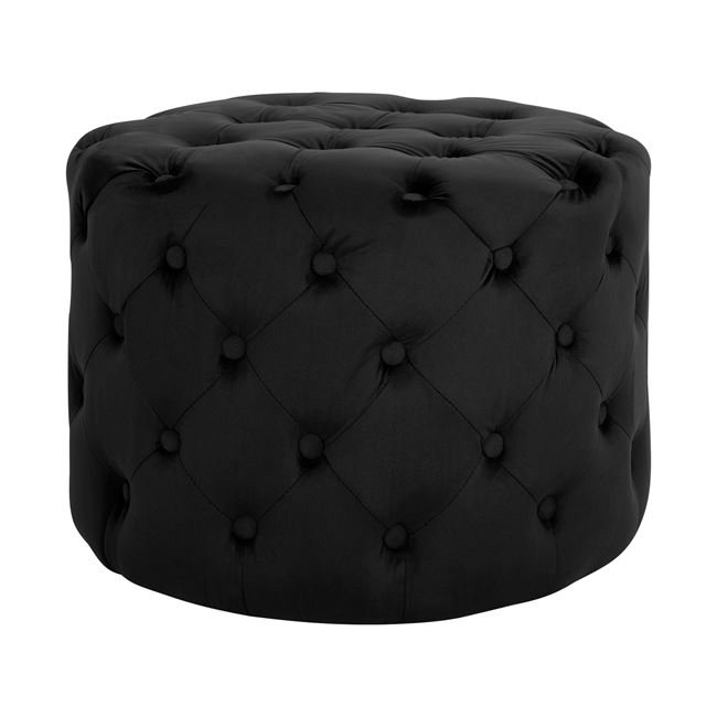 ΣΚΑΜΠΟ KASSIE ΜΑΥΡΟ ΒΕΛΟΥΔΟ ΤΥΠΟΥ CHESTERFIELD HM8406.04 Φ60x43Υ εκ. Αγόρασε ΣΚΑΜΠΟ KASSIE ΜΑΥΡΟ ΒΕΛΟΥΔΟ ΤΥΠΟΥ CHESTERFIELD HM8406.04 Φ60x43Υ εκ. σε μοναδική τιμή στο clickforshop.gr