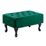 Αγόρασε ΤΑΜΠΟΥΡΕ T.CHESTERFIELD EMMA HM226.03 ΚΥΠΑΡΙΣΣΙ ΒΕΛΟΥΔΟ-ΜΑΥΡΑ ΠΟΔΙΑ 80x45x40Υεκ σε μοναδική τιμή στο clickforshop.gr