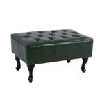 Αγόρασε ΤΑΜΠΟΥΡΕ ΥΠΟΠΟΔΙΟ T.CHESTERFIELD EMMA HM226.08 PU ΚΥΠΑΡΙΣΣΙ-ΜΑΥΡΑ ΠΟΔΙΑ 80x45x39Yεκ. σε μοναδική τιμή στο clickforshop.gr