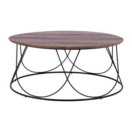 Αγόρασε ΤΡΑΠΕΖΑΚΙ ΣΑΛΟΝΙΟΥ ZENA HM8690 MDF TOP ΜΕ ΜΕΤΑΛΛΙΚΟ ΜΑΥΡΟ ΣΚΕΛΕΤΟ Φ90Χ40Υ εκ. σε μοναδική τιμή στο clickforshop.gr