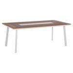 Αγόρασε ΤΡΑΠΕΖΙ ΑΛΟΥΜΙΝΙΟΥ TABER HM5131.11 ΛΕΥΚΟ ΜΕ POLYWOOD TOP 200x100x75Υεκ σε μοναδική τιμή στο clickforshop.gr