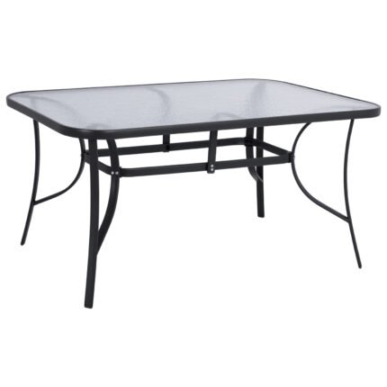 Αγόρασε ΤΡΑΠΕΖΙ BRUNO 150X90Χ72Υεκ. ΓΚΡΙ ΜΕΤΑΛΛΙΚΟ ΜΕ ΓΥΑΛΙΝΗ ΕΠΙΦΑΝΕΙΑ HM5145.01 σε μοναδική τιμή στο clickforshop.gr