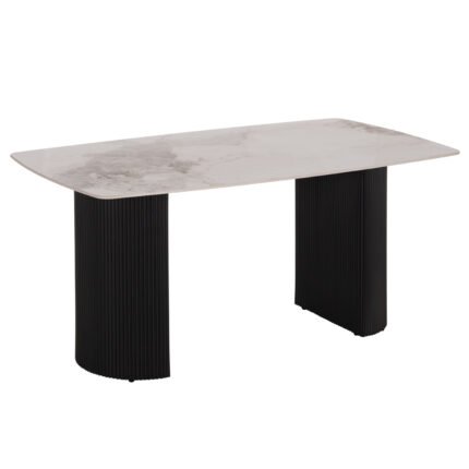 Αγόρασε ΤΡΑΠΕΖΙ ΤΡΑΠΕΖΑΡΙΑΣ MINAO HM18418 MDF ΠΟΔΙΑ ΣΕ ΣΚΟΥΡΟ ΓΚΡΙ--ΚΕΡΑΜΙΚΟ TOP 160x90x75Υεκ σε μοναδική τιμή στο clickforshop.gr