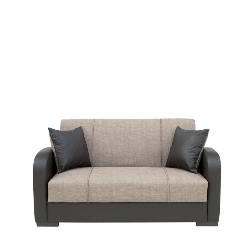 Βρες το Καναπές Κρεβάτι Διθέσιος ArteLibre MARTINI Καφέ PU 154x84x84cm σε μοναδική τιμή στο clickforshop.gr
