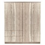 Βρες το Ντουλάπα ArteLibre CANDY CANE Φυσικό Χρώμα 160x50x195cm σε μοναδική τιμή στο clickforshop.gr