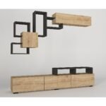 Βρες το Σύνθετο ArteLibre MONTANA Sapphire/Ανθρακί Μοριοσανίδα 210x36.8x33.9cm σε μοναδική τιμή στο clickforshop.gr