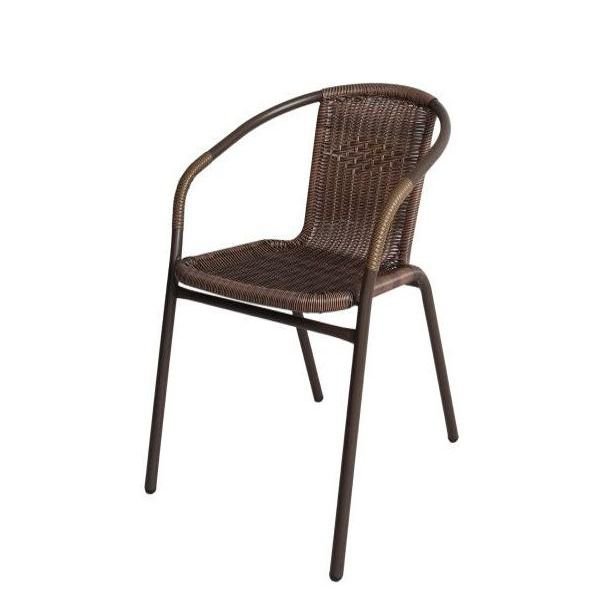 Πολυθρόνα ArteLibre Rattan Mercury Καφέ 54x61x73cm Βρες το Πολυθρόνα ArteLibre Rattan Mercury Καφέ 54x61x73cm σε μοναδική τιμή στο clickforshop.gr