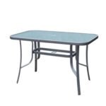 Βρες το Τραπέζι Μεταλλικό ArteLibre SUN Γκρι 140x80x70cm σε μοναδική τιμή στο clickforshop.gr