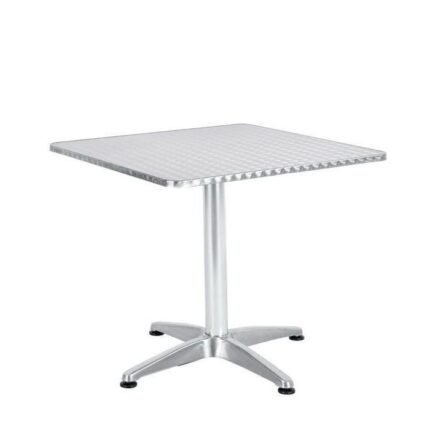 Βρες το Τραπέζι ArteLibre Αλουμινίου CALLISTO Ασημί 70x70x70cm σε μοναδική τιμή στο clickforshop.gr