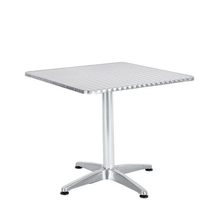 Βρες το Τραπέζι ArteLibre Αλουμινίου CALLISTO Ασημί 70x70x70cm σε μοναδική τιμή στο clickforshop.gr