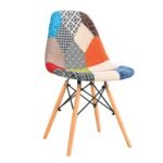 Βρες το Καρέκλα ArteLibre KEET Patchwork Ύφασμα/Ξύλο 47x53x82cm σε μοναδική τιμή στο clickforshop.gr
