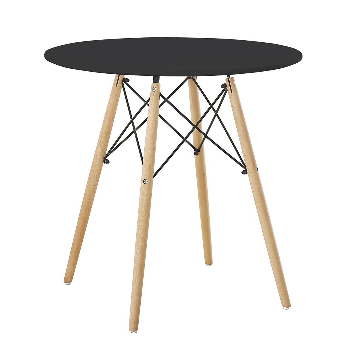 Τραπέζι ArteLibre RAPTOR Μαύρο MDF/Ξύλο Φ70x74cm Βρες το Τραπέζι ArteLibre RAPTOR Μαύρο MDF/Ξύλο Φ70x74cm σε μοναδική τιμή στο clickforshop.gr