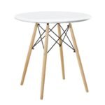 Βρες το Τραπέζι ArteLibre RAPTOR Λευκό MDF/Ξύλο Φ70x74cm σε μοναδική τιμή στο clickforshop.gr