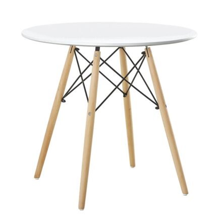 Βρες το Τραπέζι ArteLibre RAPTOR Λευκό MDF/Ξύλο Φ80x74cm σε μοναδική τιμή στο clickforshop.gr