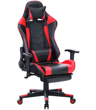 Βρες το Καρέκλα Γραφείου ArteLibre Gaming SLIGO Κόκκινο/Μαύρο PVC 70x55x122-131cm σε μοναδική τιμή στο clickforshop.gr