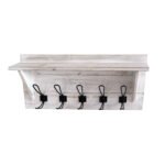 Βρες το Κρεμάστρα Τοίχου ArteLibre ESTE Γκρι Ξύλο 61x9.5x25.5cm σε μοναδική τιμή στο clickforshop.gr