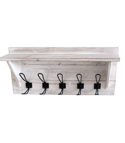 Βρες το Κρεμάστρα Τοίχου ArteLibre ESTE Γκρι Ξύλο 61x9.5x25.5cm σε μοναδική τιμή στο clickforshop.gr