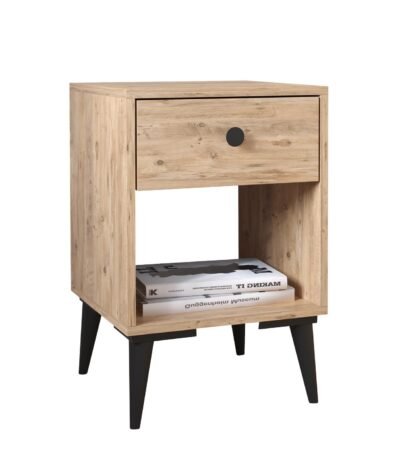Βρες το Κομοδίνο ArteLibre AMARI Δρυς Μοριοσανίδα 43x43x67.5cm σε μοναδική τιμή στο clickforshop.gr