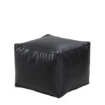 Βρες το Πουφ ArteLibre BAHITI Μαύρο Δέρμα 45x45x33cm σε μοναδική τιμή στο clickforshop.gr