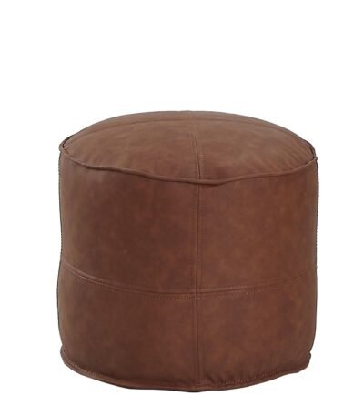Βρες το Πουφ ArteLibre CHISISI Camel Δέρμα Φ45x35cm σε μοναδική τιμή στο clickforshop.gr