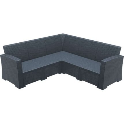 Αγόρασε MONACO DARK GREY ΓΩΝΙΑ ΠΟΛ/ΝΙΟΥ 207Χ207Χ79εκ. σε μοναδική τιμή στο clickforshop.gr