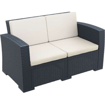 Αγόρασε MONACO DARK GREY 2ΘΕΣ.ΚΑΝΑΠΕΣ ΜΕ ΜΑΞ. ΠΟΛ/ΝΙΟΥ 140Χ79Χ79εκ. σε μοναδική τιμή στο clickforshop.gr