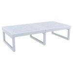 Αγόρασε MYKONOS ΤΡΑΠΕΖΙ SILVER GREY 130X65X33εκ. ΠΟΛ/ΝΙΟΥ σε μοναδική τιμή στο clickforshop.gr