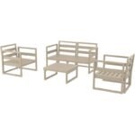 Αγόρασε MYKONOS SET 2ΘΕΣ.TAUPE ΧΩΡΙΣ ΜΑΞ.(2ΘΕΣ.+2ΠΟΛ.+ΤΡΑΠ 65εκ.) σε μοναδική τιμή στο clickforshop.gr