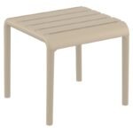 Αγόρασε PARIS TAUPE ΤΡΑΠΕΖΙ 42X41X40εκ. ΠΟΛ/ΝΙΟΥ σε μοναδική τιμή στο clickforshop.gr