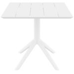 Αγόρασε PARIS WHITE 80X80X74εκ. ΤΡΑΠΕΖΙ ΠΟΛ/ΝΙΟΥ σε μοναδική τιμή στο clickforshop.gr