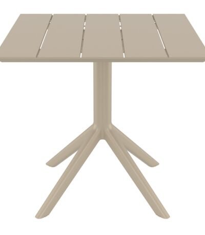 Αγόρασε PARIS TAUPE 80X80X74εκ. ΤΡΑΠΕΖΙ ΠΟΛ/ΝΙΟΥ σε μοναδική τιμή στο clickforshop.gr