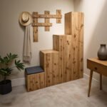 Βρες το Έπιπλο εισόδου Nenich pakoworld σε oak απόχρωση 150x37x180εκ σε μοναδική τιμή στο clickforshop.gr