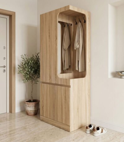 Βρες το Έπιπλο εισόδου Feby pakoworld  sonoma 80x50.5x190εκ σε μοναδική τιμή στο clickforshop.gr