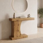 Βρες το Κονσόλα Devo pakoworld oak 120x30x90εκ σε μοναδική τιμή στο clickforshop.gr