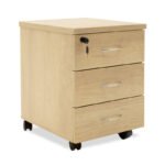 Βρες το Συρταριέρα γραφείου επαγγελματική Amazon pakoworld τροχήλατη χρώμα sonoma 39x47x52