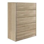 Βρες το Συρταριέρα Kuanger pakoworld mdf σε φυσική απόχρωση 80x40x109εκ σε μοναδική τιμή στο clickforshop.gr