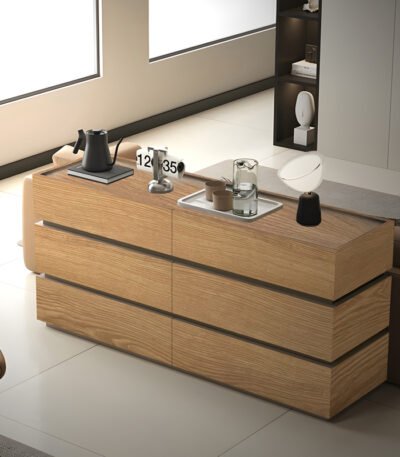 Βρες το Συρταριέρα Sonlen pakoworld mdf σε oak απόχρωση 120x40x72εκ σε μοναδική τιμή στο clickforshop.gr
