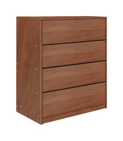 Βρες το Συρταριέρα Kuanger pakoworld mdf σε καρυδί απόχρωση 80x40x89εκ σε μοναδική τιμή στο clickforshop.gr