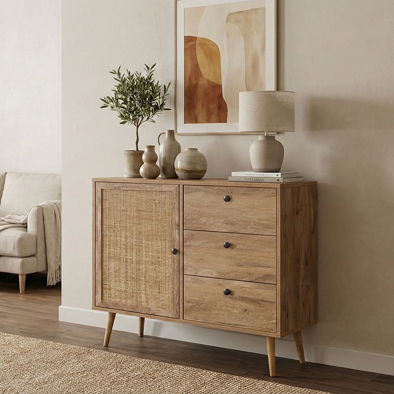 Μπουφές Oslo pakoworld σε sonoma απόχρωση 85x39x79εκ Βρες το Μπουφές Oslo pakoworld σε sonoma απόχρωση 85x39x79εκ σε μοναδική τιμή στο clickforshop.gr