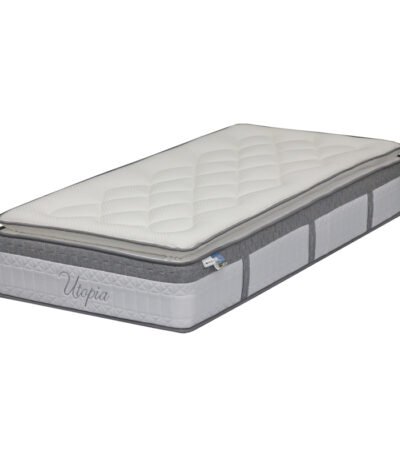 Βρες το Στρώμα Utopia pakoworld pocket spring με ανώστρωμα 30-32cm 90x190εκ σε μοναδική τιμή στο clickforshop.gr