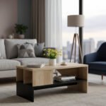 Βρες το Τραπέζι σαλονιού Naya pakoworld sonoma-ανθρακί 93x46x43εκ σε μοναδική τιμή στο clickforshop.gr