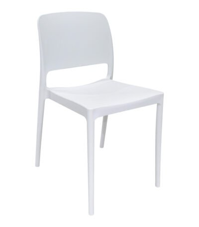 Βρες το Καρέκλα Fenxy pakoworld pp σε λευκή απόχρωση 38x42x77εκ σε μοναδική τιμή στο clickforshop.gr